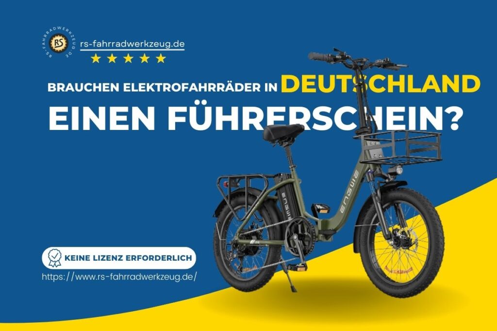 Brauchen Elektrofahrräder in Deutschland einen Führerschein